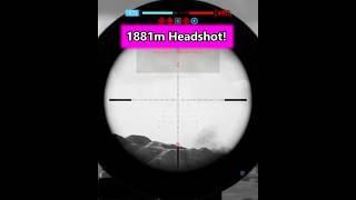 Battlefield 6  WORLD LONGEST Headshot (1881 meters) #battlefield #battlefield6 #sniping
