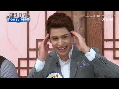 Super TV S1..Suju vs foreigner.. Korean pronunciation quiz..