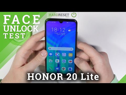 Test of Face Unlock on Honor 20 Lite – Test Face Recognition Feature