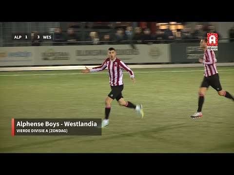 Samenvatting Alphense Boys - Westlandia (zaterdag 26 november)