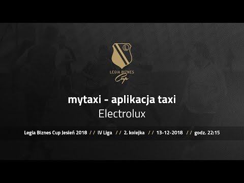 Skrót spotkania mytaxi - aplikacja taxi - Elctrolux ( Legia Biznes Cup Jesień 2018 )