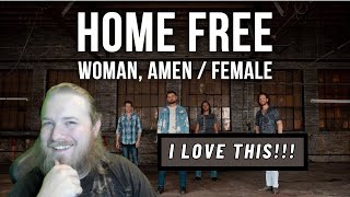 Dierks Bentley/Keith Urban - Woman, Amen / Female (Home Free Cover) REACTION!!!