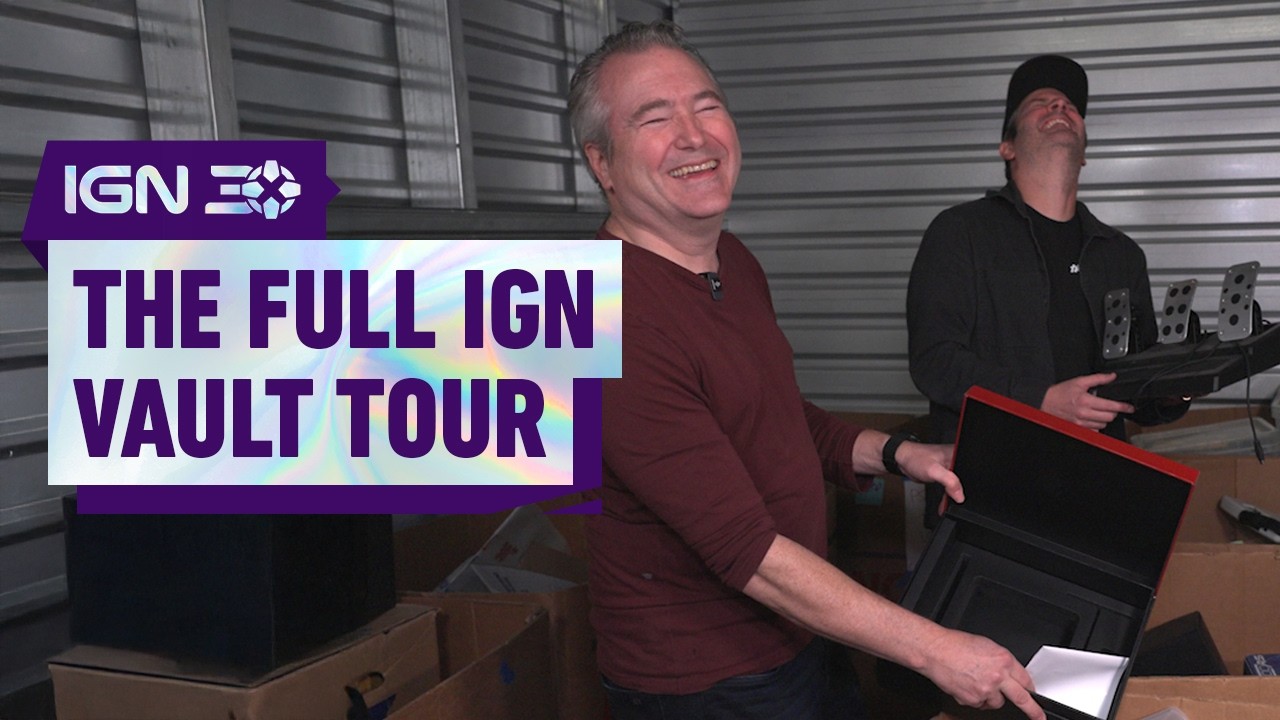Exploring the IGN Vault: 30th Anniversary Tour