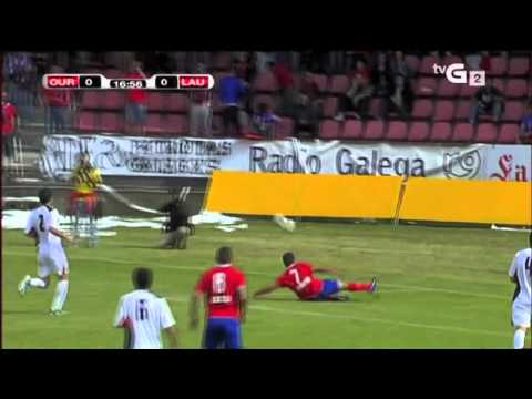 C.D.Ourense -Laudio C.F. Resumen y goles