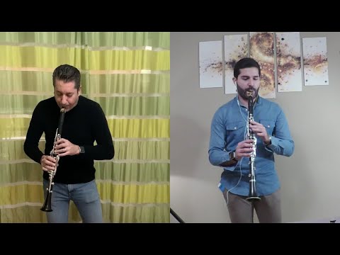Sonata per due clarinetti di  Francis Poulenc "a distanza"