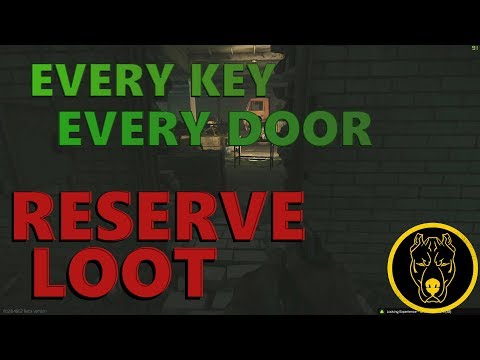 I Opened Every Locked Door on the Reserve Military Base*.  Here's What's Inside - Escape From Tarkov