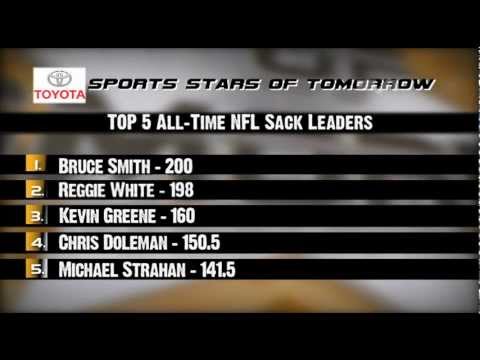 Sports Stars of Tomorrow Toyota Top 5 - NFL All-Time Sack Leaders