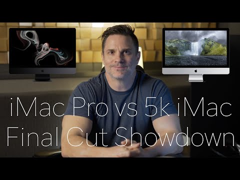 iMac Pro vs iMac 2017 - Final Cut Pro Showdown