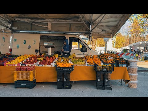Pietrasanta, Italy; Thursday Market