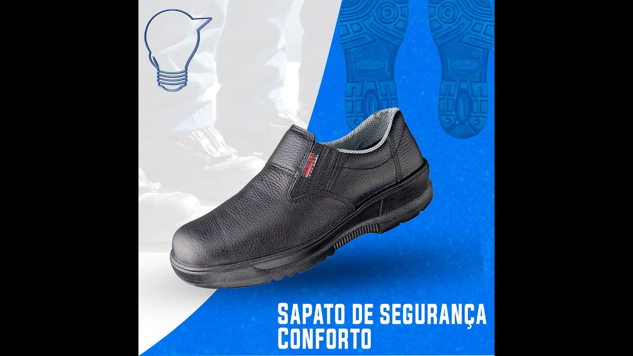 Sapato Segurança Conforto Original Epi Sv62500 Calçado