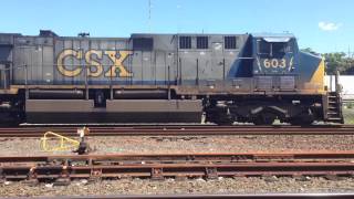 CSX Power Enters Beacon Park w/ AC60CW