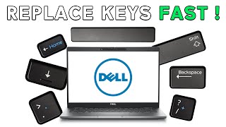 Dell Laptop Key Removal and Replacement (Very Detailed)
