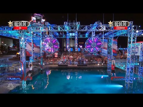 Daniel Gil vs Dave Cavanagh - Fearsome Ferris Wheel - American Ninja Warrior All Stars 2020