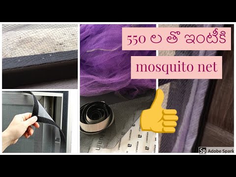 Mosquito mesh installation