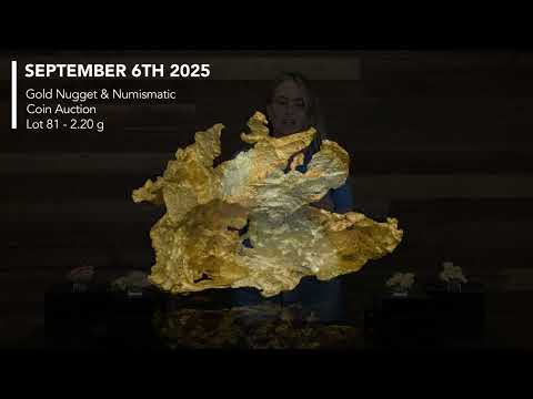 Lot 81 - Very Unique 2.2 gram Reef Gold Nugget w/ Jagged Edges and Inverted Crystals