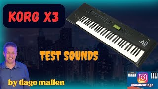 Video thumbnail for KORG X3 (FACTORY SOUNDS) by TIAGO MALLEN by Tiago Mallen