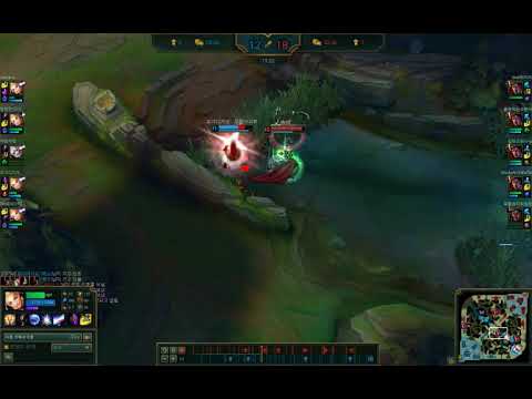 180401 - 롤 단일모드 (럭스 vs 다리우스)