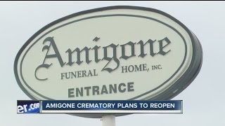Amigone Crematory Plans to Reopen