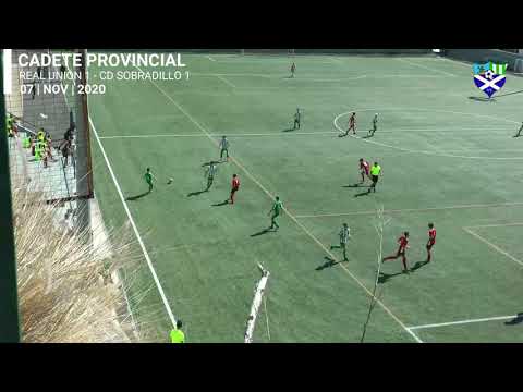 Fútbol Cadete Provincial. Real Unión - CD Sobradillo A