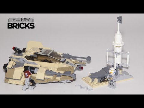 Vidéo LEGO Star Wars 75204 : Speeder des sables