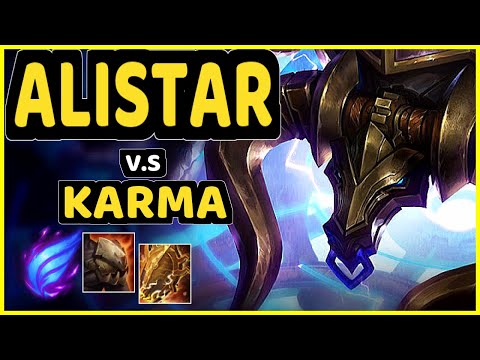REDBERT (ALISTAR) vs KARMA - BOTTOM SUPPORT CHALLENGER GAMEPLAY - BR