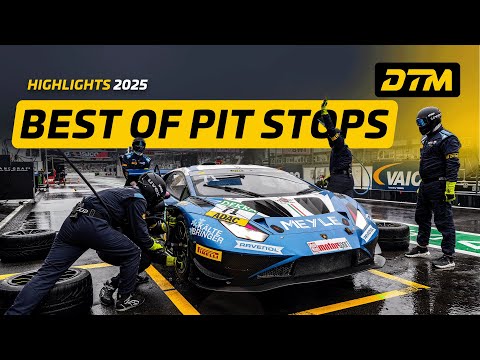 DTM 2025: FASTEST PIT STOPS | Precision & Speed Highlights 🏎️💨