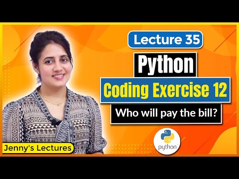 Coding Exercise for Beginners in Python |Exercise 12 | Python Tutorials for Beginners #lec35