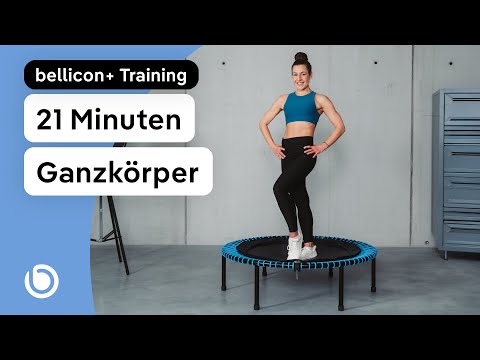 Schnelles Ganzkörpertraining auf dem bellicon: Dein Trampolin Workout mit Julia | bellicon+
