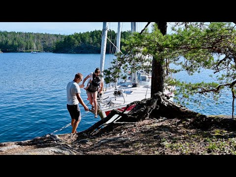 Scandinavian MOORING at its BEST! Would you DARE? 😱 - Ep. 221 RAN Sailing