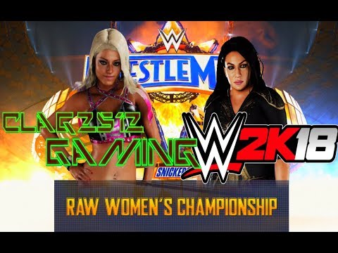 WWE 2K18 Alexa Bliss Vs Nia Jax