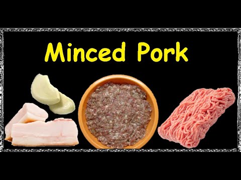 Minced Pork / Book of recipes / Bon Appetit