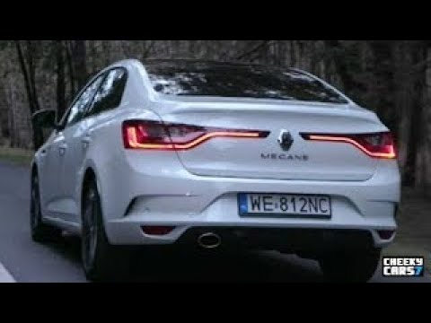 2017 Renault MEGANE Sedan Test Drive - Interior video