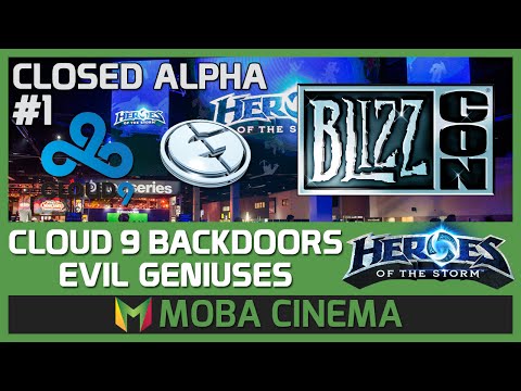 Cloud 9 Backdoors Evil Geniuses Blizzcon 2014 Final - Heroes of the Storm - MOBA Cinema