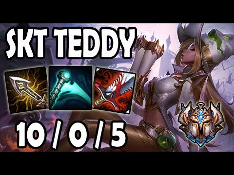 SKT Teddy MISS FORTUNE vs LUCIAN [ ADC ] Lol Challenger Korea