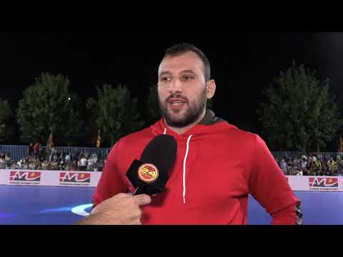 Дејан Манасков по првиот дуелна Струга 2022