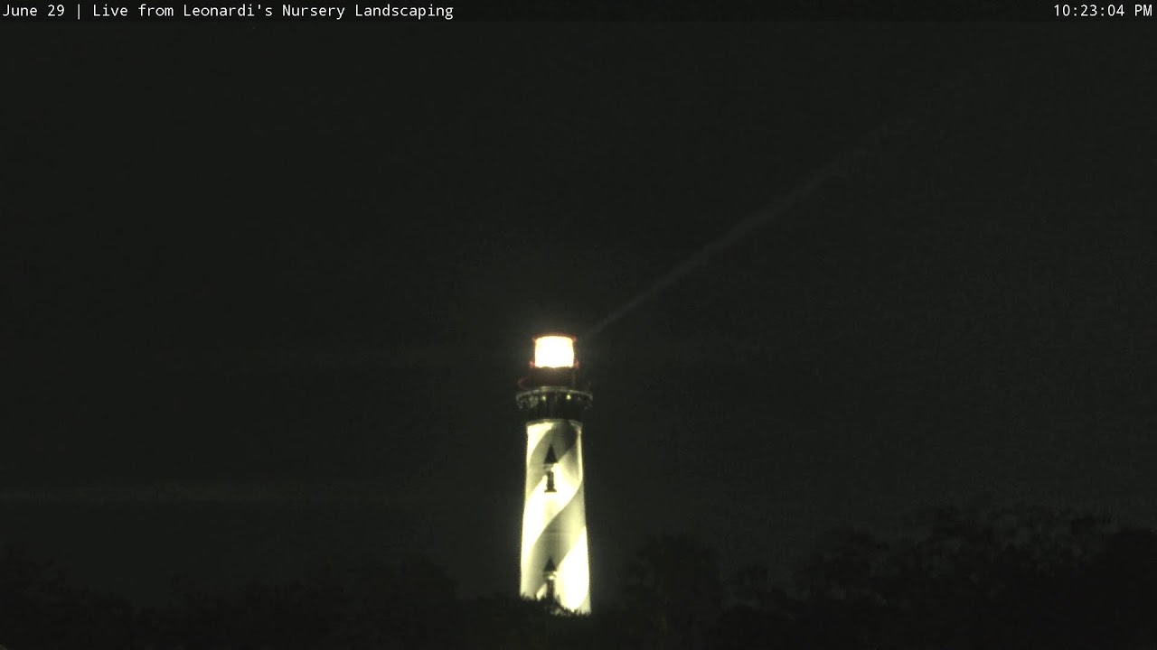 Live webcam view of Faro de San Agustín