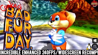 You Need To Play This New Conker's Bad Fur Day Recomp #conkersbadfurday #remasteredgames #fangame