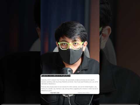 Google ne perplexity ke domain ko chori kar liya.