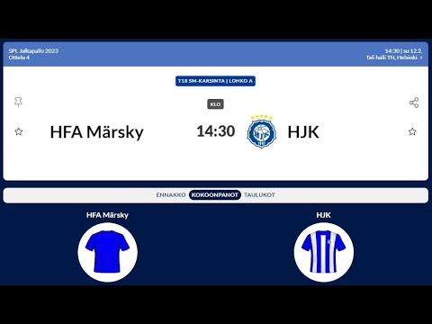 T18 SM-KARSINTA: HFA - HJK