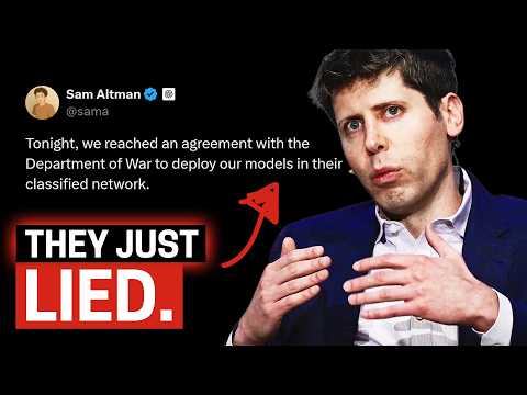 "Cancel ChatGPT" Goes Viral After Sam Altman Sells OpenAI Out...
