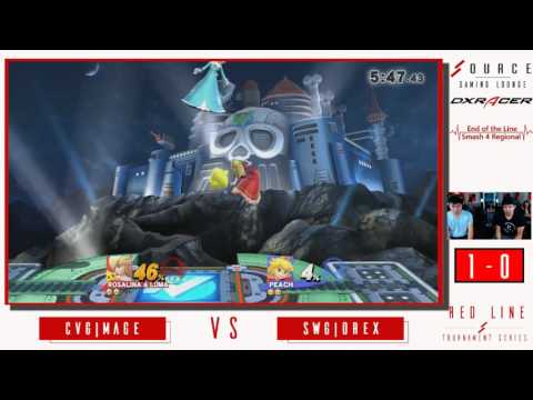 Red Line Smash Week 18 - CvG | MageOfSymphonia (Rosa & Luma) Vs. SWG | Orex (Peach)