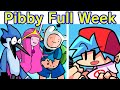 Friday Night Funkin Pibby Corrupted FULL WEEK Come Learn With Pibby X FNF Mod Mordecai Finn Etc