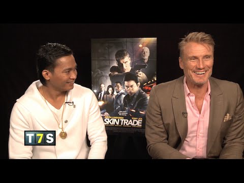 Dolph Lundgren, Tony Jaa Talk SKIN TRADE (Interview)