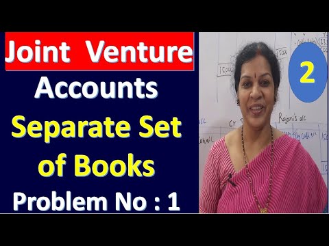 1 Joint Venture Accounts Introduction