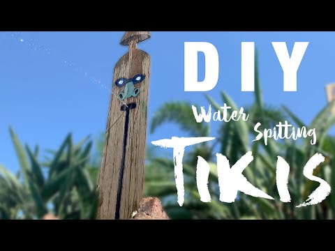How To Build Water Spitting Tiki Totems