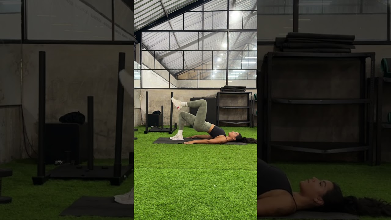 Glute Bridge March - YouTube