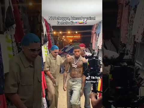 NLE Choppa, Blessd Y Yaisel La Melodia Grabando Boy Boy Remix #nlechoppa #blessed