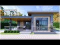Beautiful Small House | 8m x 8m House Design (2Bedroom)