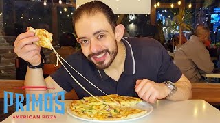 طلعة Primo's Pizza تجربة منيو بريموز بيتزا كله و خلاصة الخلاصة