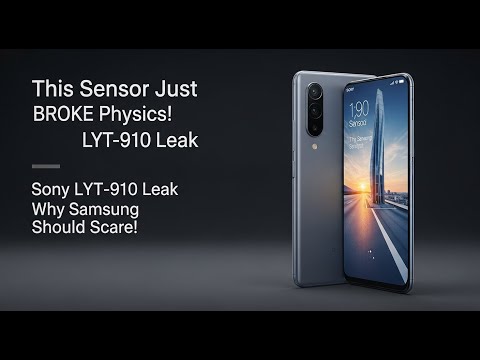 This Sensor Just BROKE Smartphone Physics! | Sony LYT-910 Leak & Why Samsung Should Be Scared